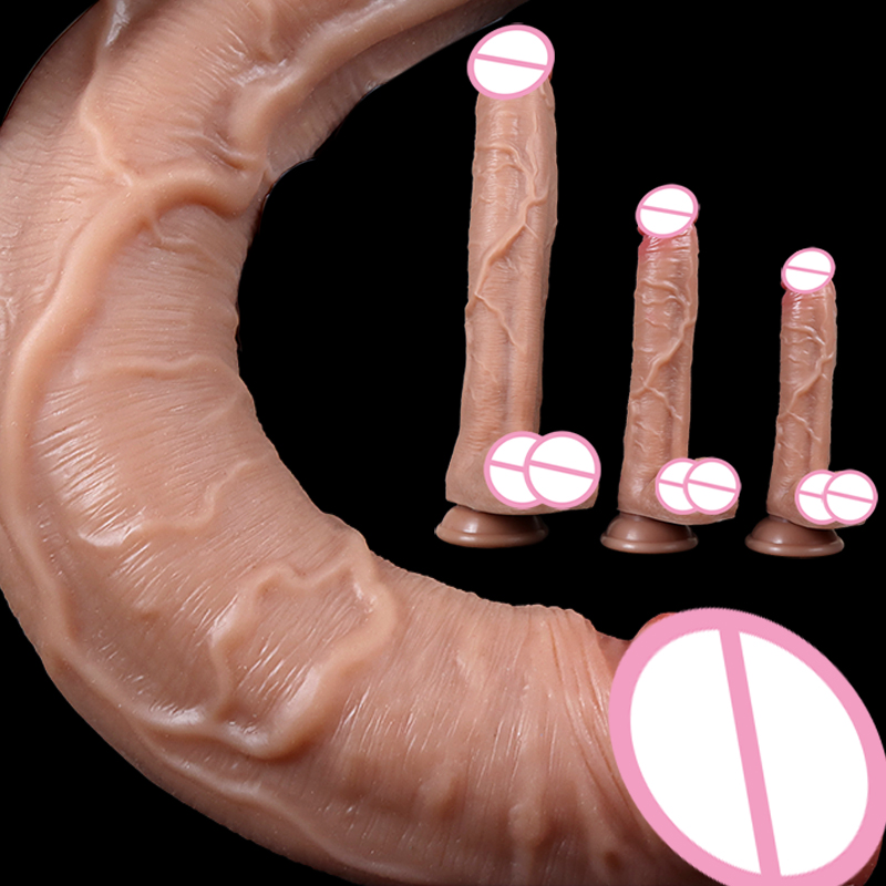 Suction Machine Medical - Perlengkapan Dewasa Dildo Realistis Lapisan Silikon