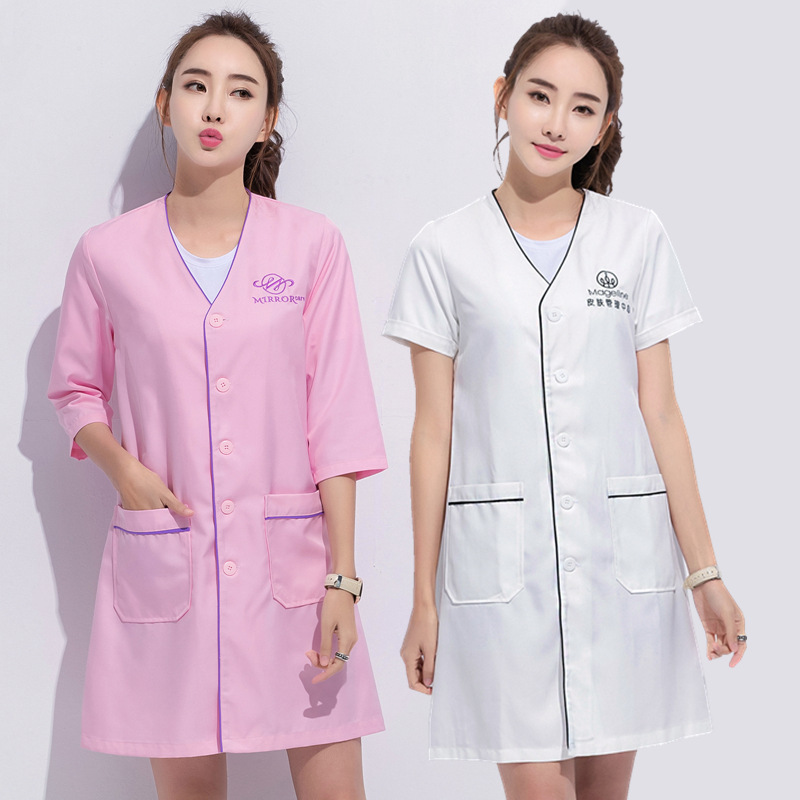 Medical Lab Management - Pakaian Kerja Perawatan Kulit Jas Putih