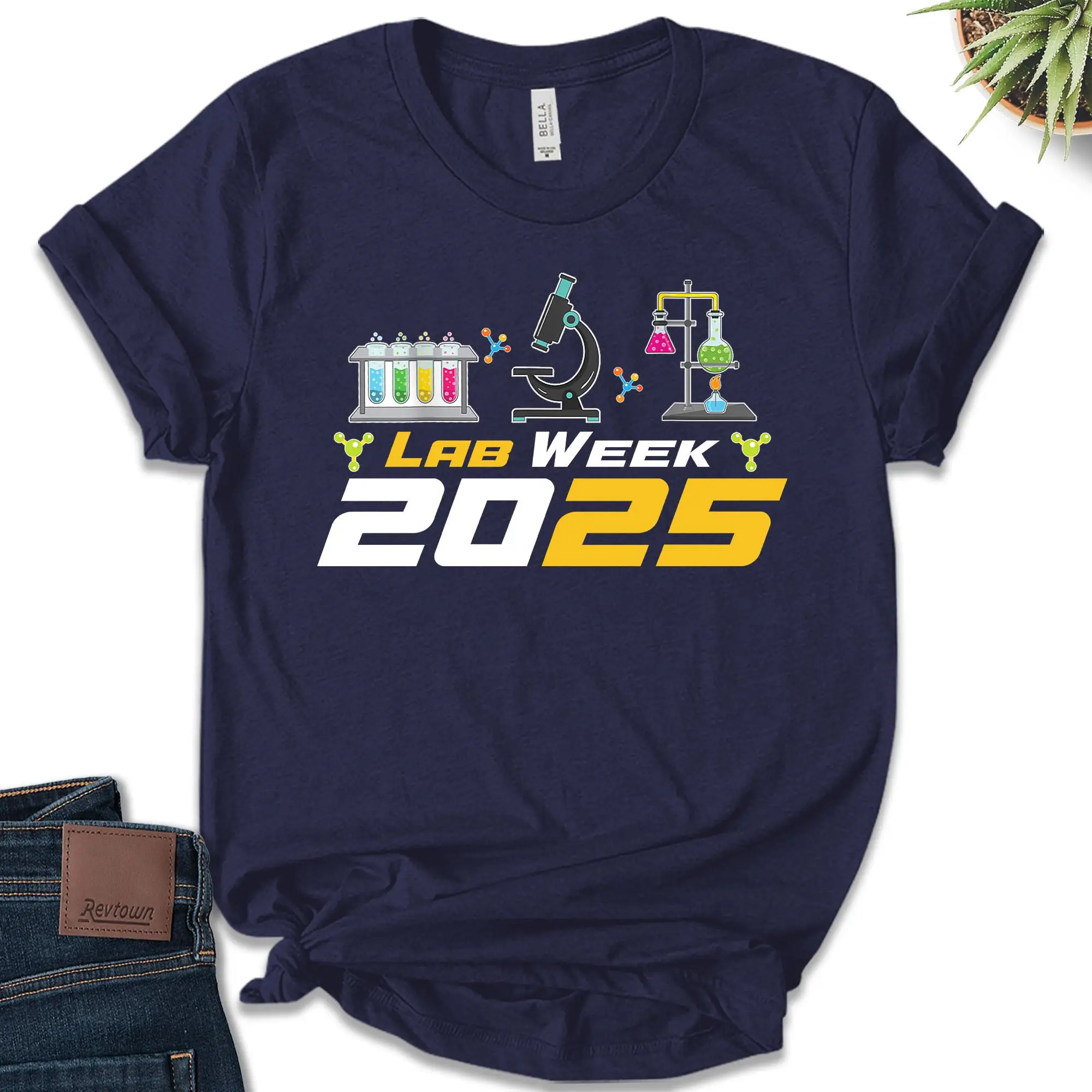 Kaos Minggu Laboratorium 2025  - Medical Lab Week 2025 ulasan dan harga