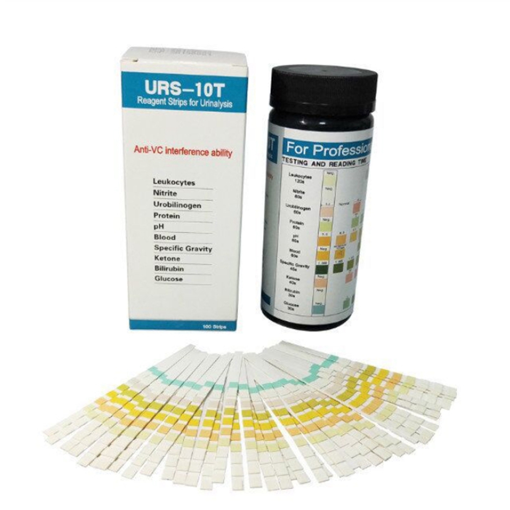 QWE-100 Strip Reagen Analisis  - Urinalysis Reagent Strip ulasan dan harga