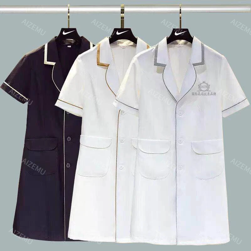 Baju spa lengan pendek wanita, - Medical Lab Management ulasan dan harga