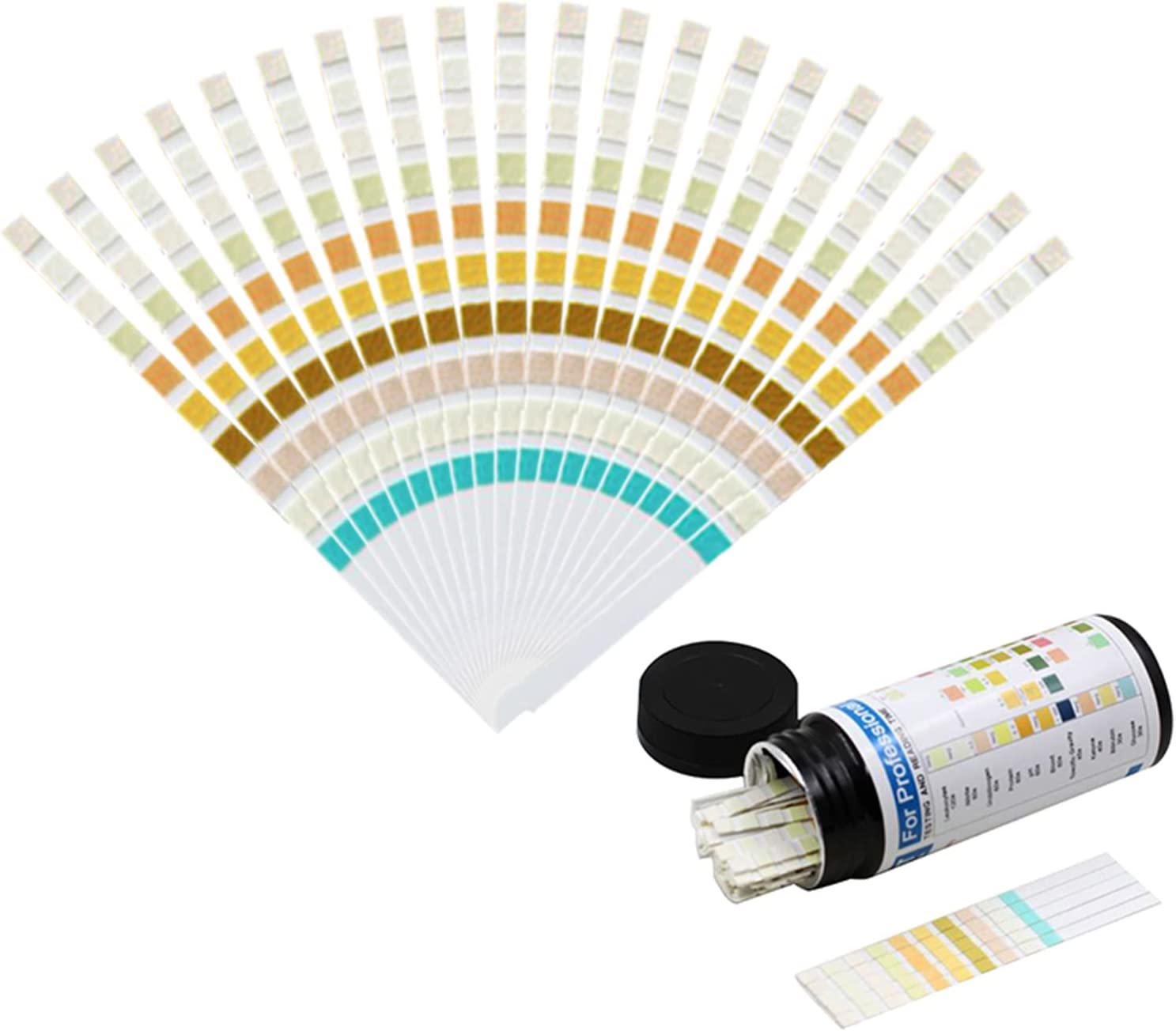 URS-10T strip tes urin 10 para - Urinalysis Reagent Strip ulasan dan harga