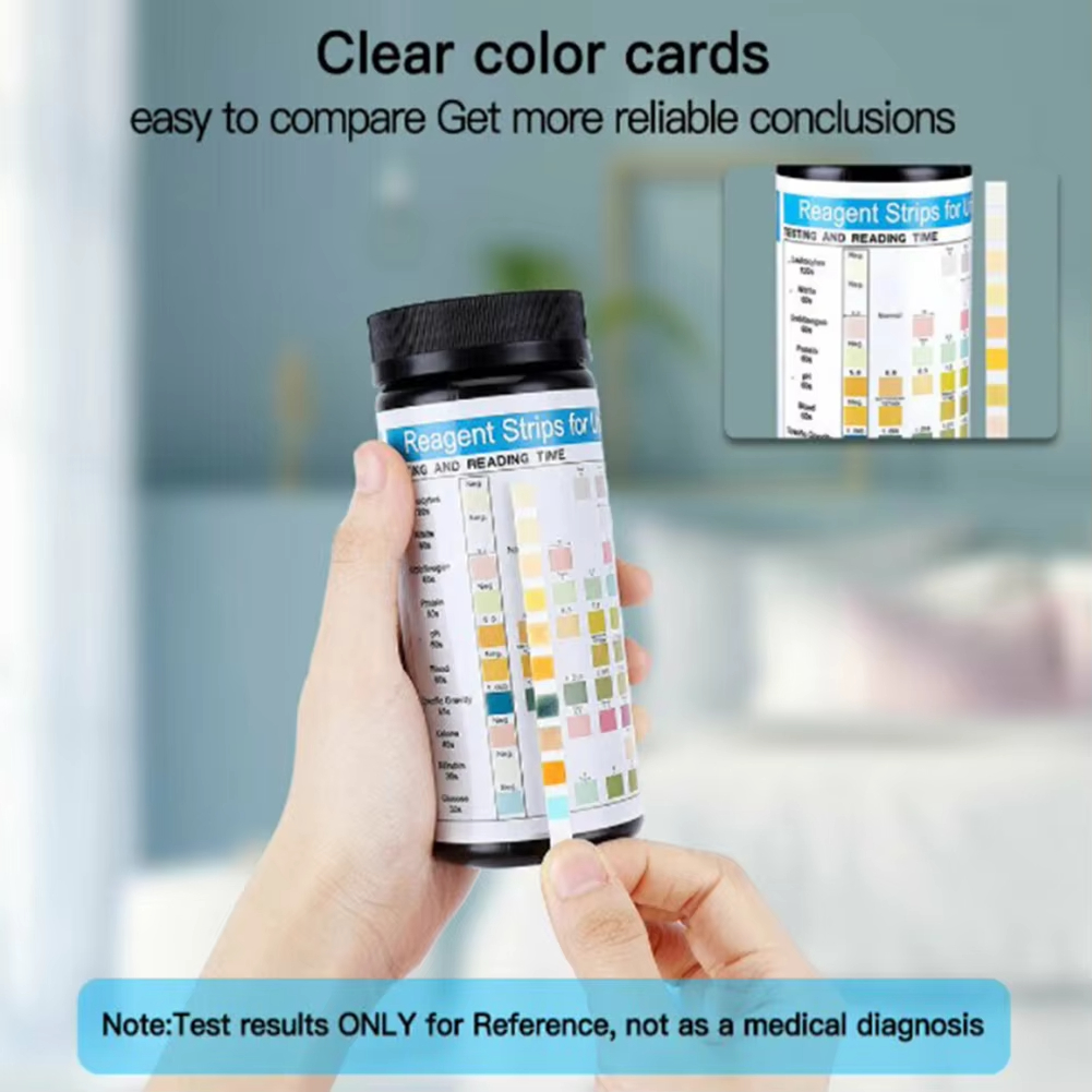 100 Strip URS-10T Strip Tes Ur - Urinalysis Reagent Strip ulasan dan harga