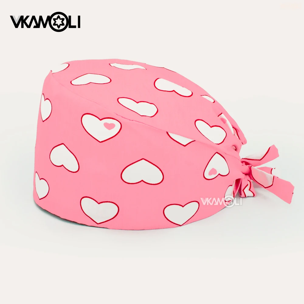 Topi perawat wanita cetak kart - Medical Health Lab ulasan dan harga