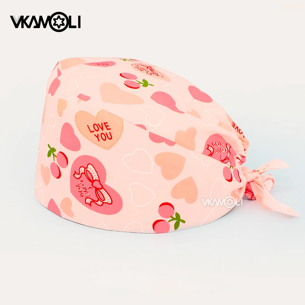 Topi perawat wanita cetak kart - Medical Health Lab ulasan dan harga