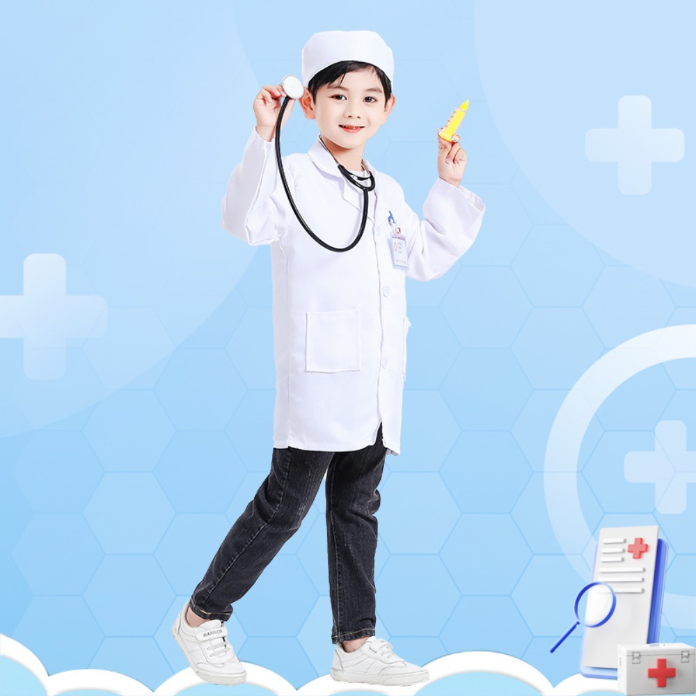 Set Kostum Peran Dokter & Pera - Medical Lab Usa ulasan dan harga