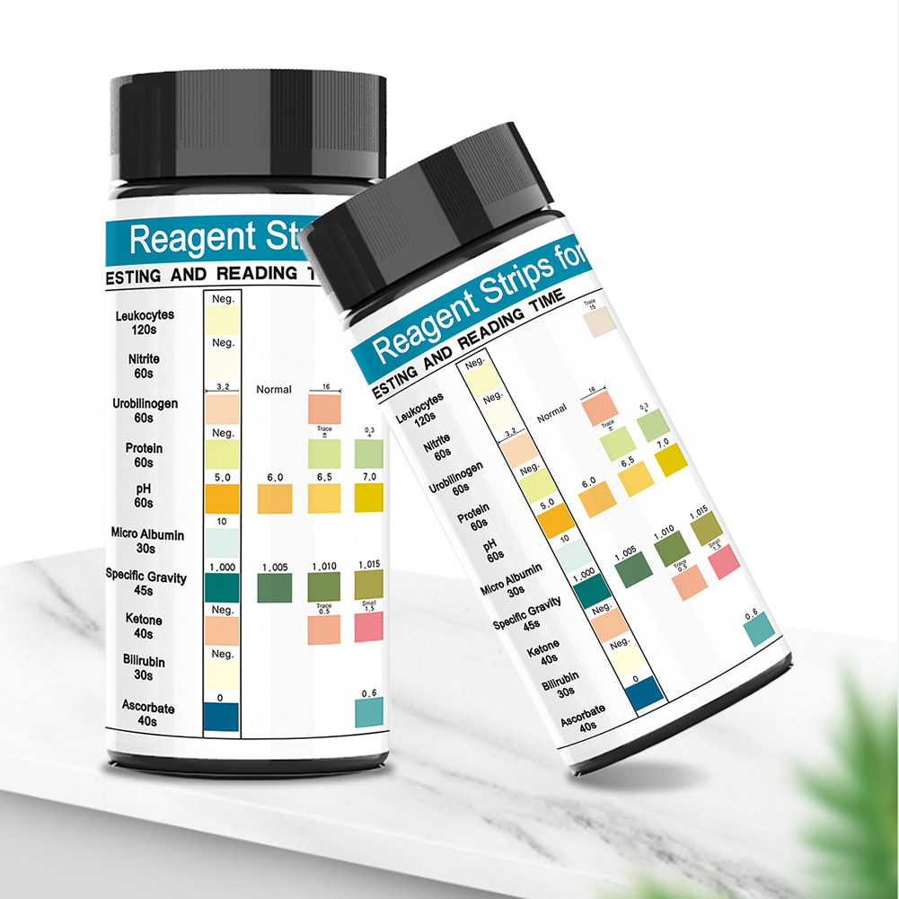100 Strip Strip tes urin 10 pa - Urinalysis Reagent Strip ulasan dan harga