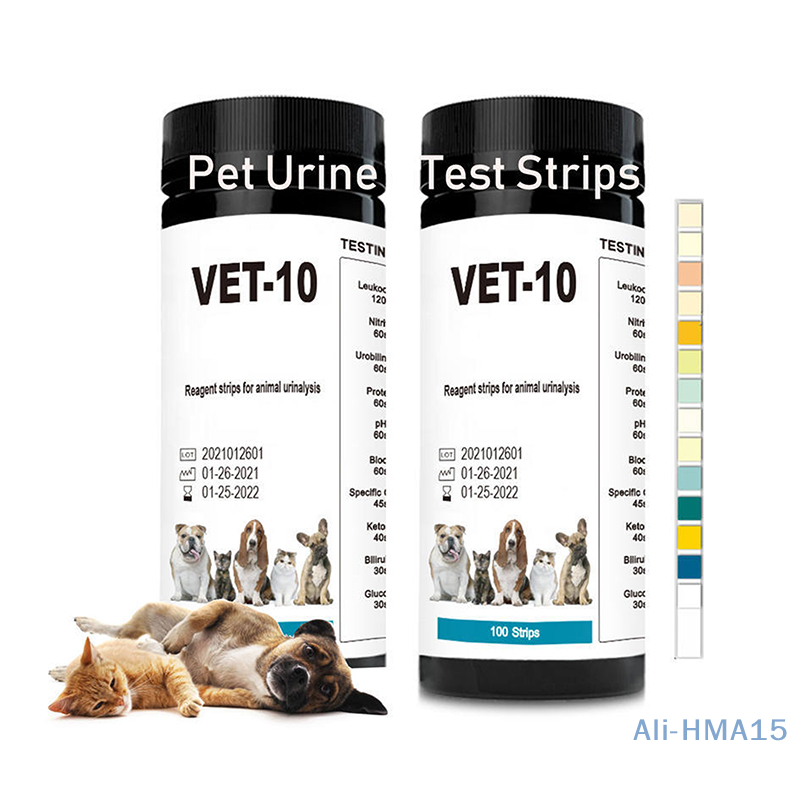 100 Buah Strip Tes Urin Kucing - Urinalysis Reagent Strip ulasan dan harga