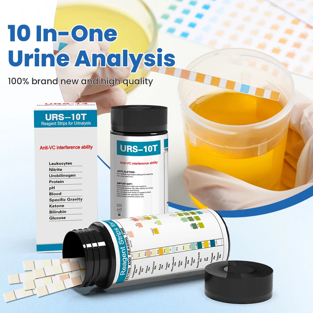Dokter Hewan Manusia 10/11/12/ - Urinalysis Reagent Strip ulasan dan harga