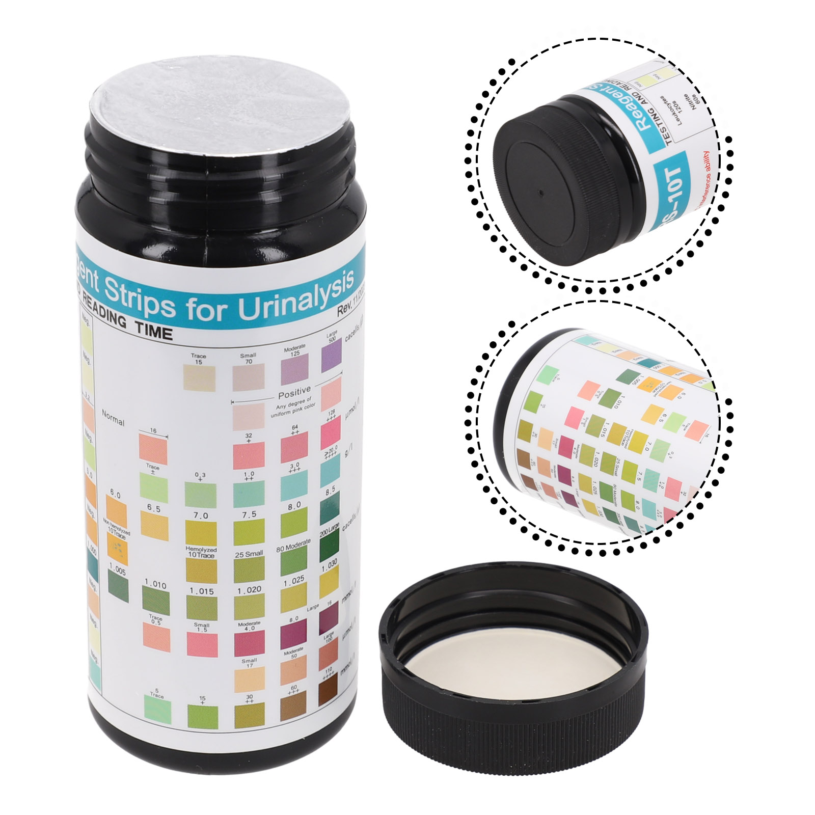 100 strip URS-10T strip Urinal - Urinalysis Reagent Strip ulasan dan harga